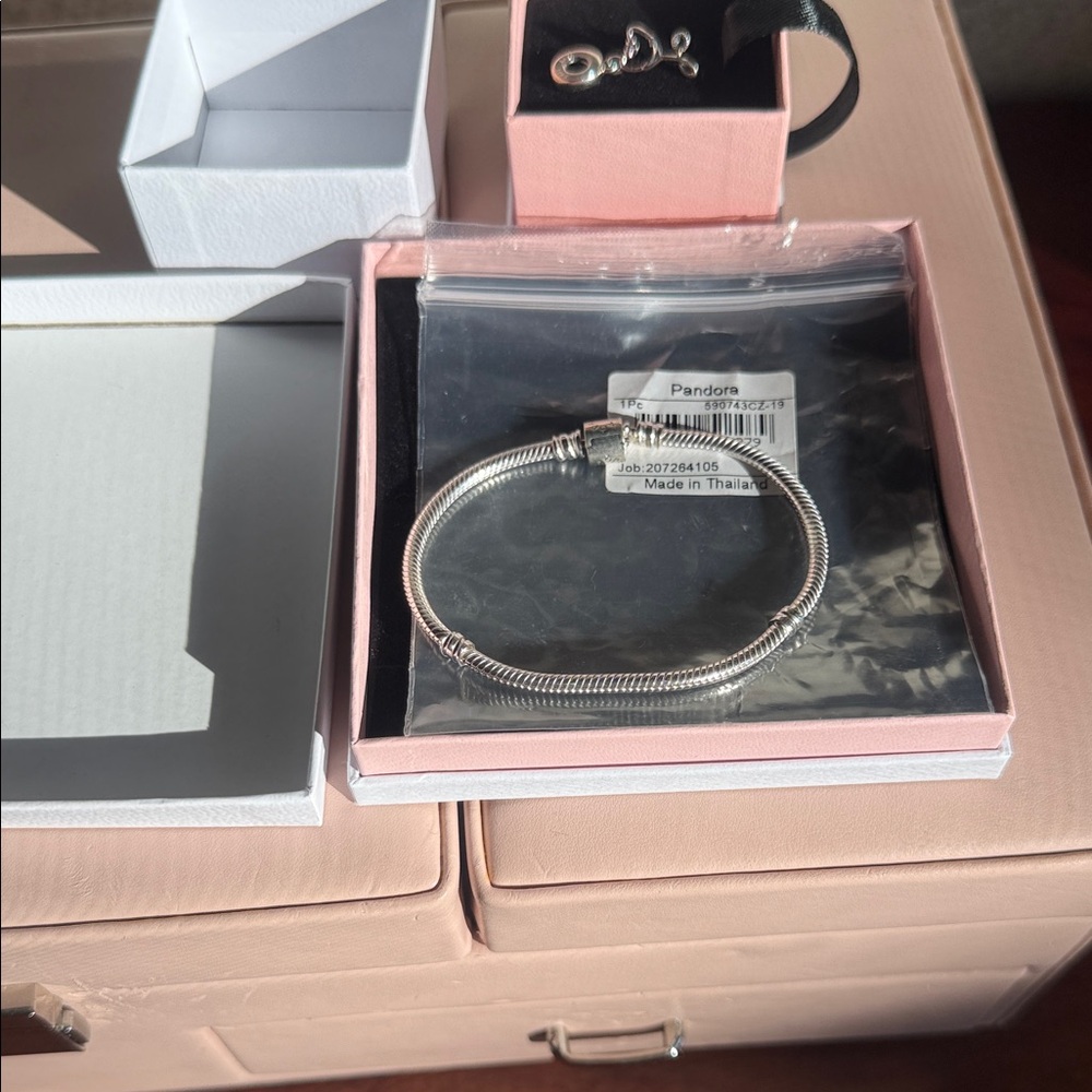 Pandora Silver Bracelet with Elegant Design of stethoscope